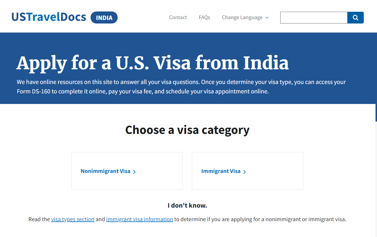 us travel docs contact us india